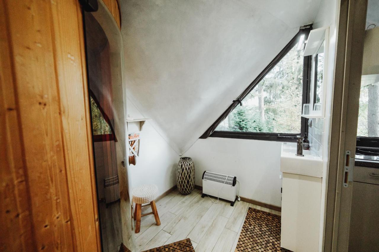 Chalet Scandinave Avec Sauna Ir - In The Woods Gesves Εξωτερικό φωτογραφία