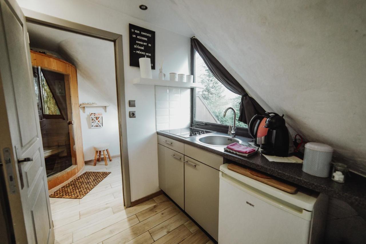 Chalet Scandinave Avec Sauna Ir - In The Woods Gesves Εξωτερικό φωτογραφία